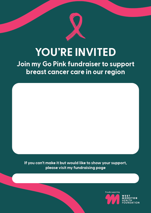 Individual - Fundraising Event Poster