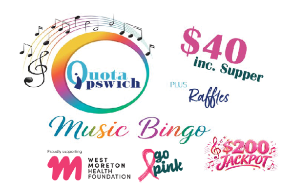 Ipswich Quota Music Bingo