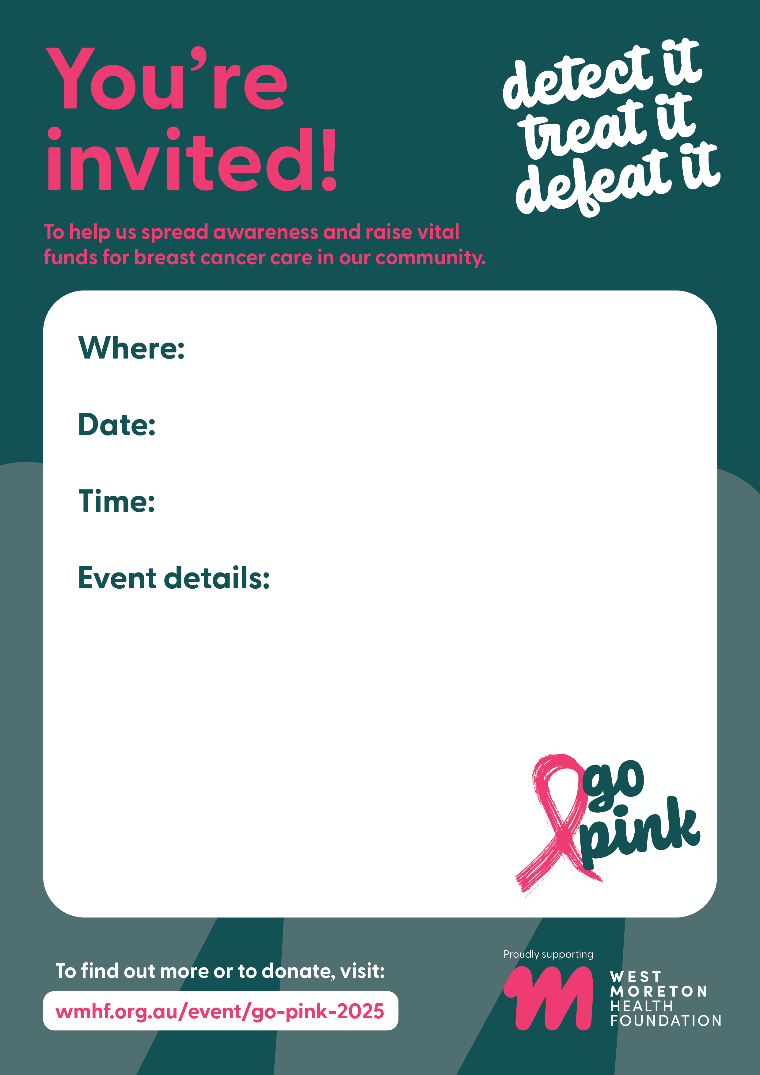 You're Invited Poster Green